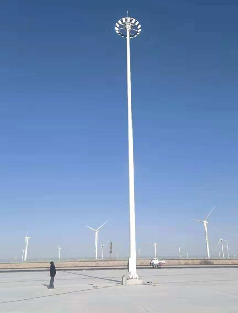 瓜州高速路服务区昂仁高杆灯项目