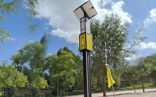 昂仁智慧路灯安装